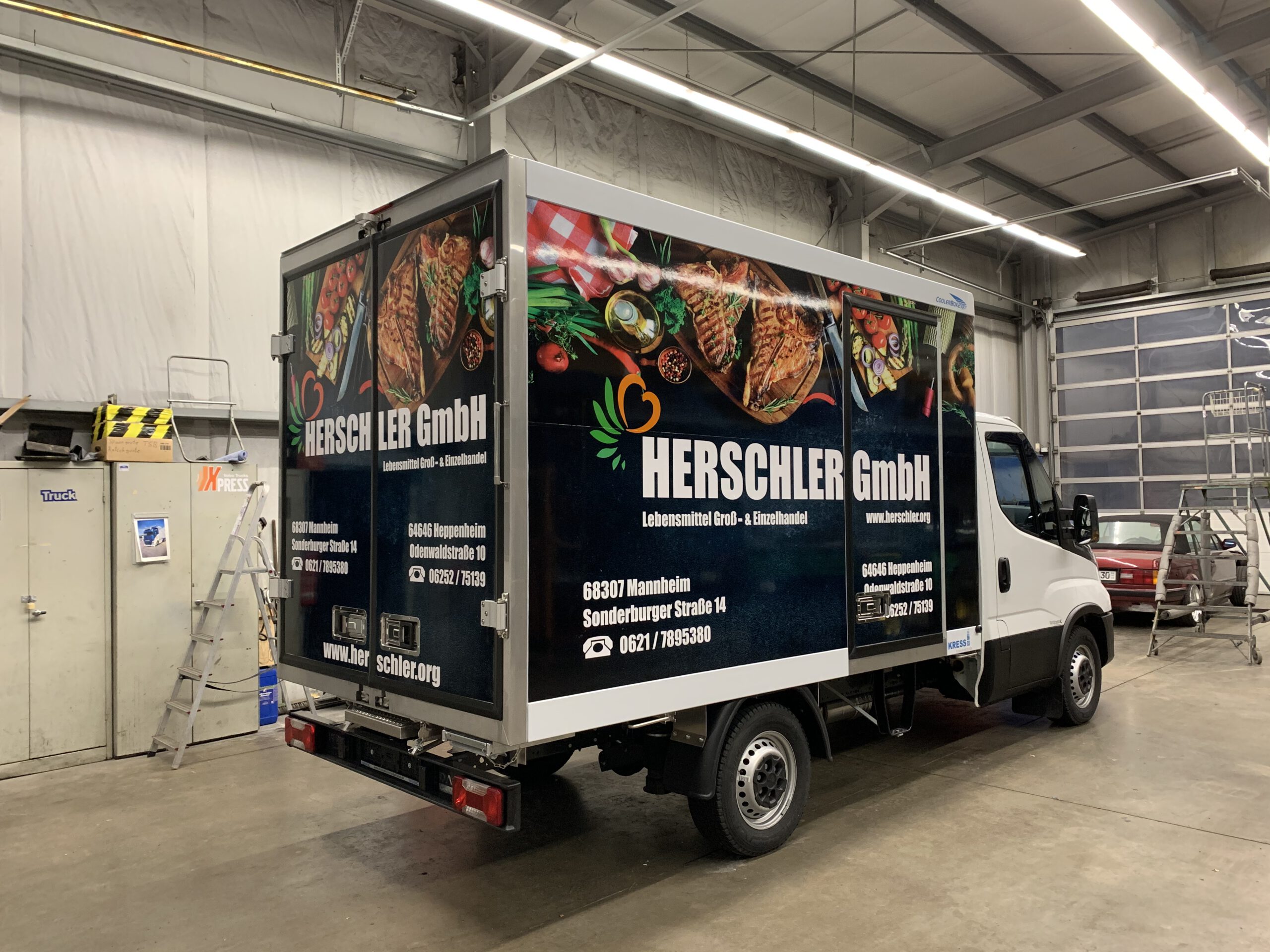 Werbetechnik Arbeitsprobe