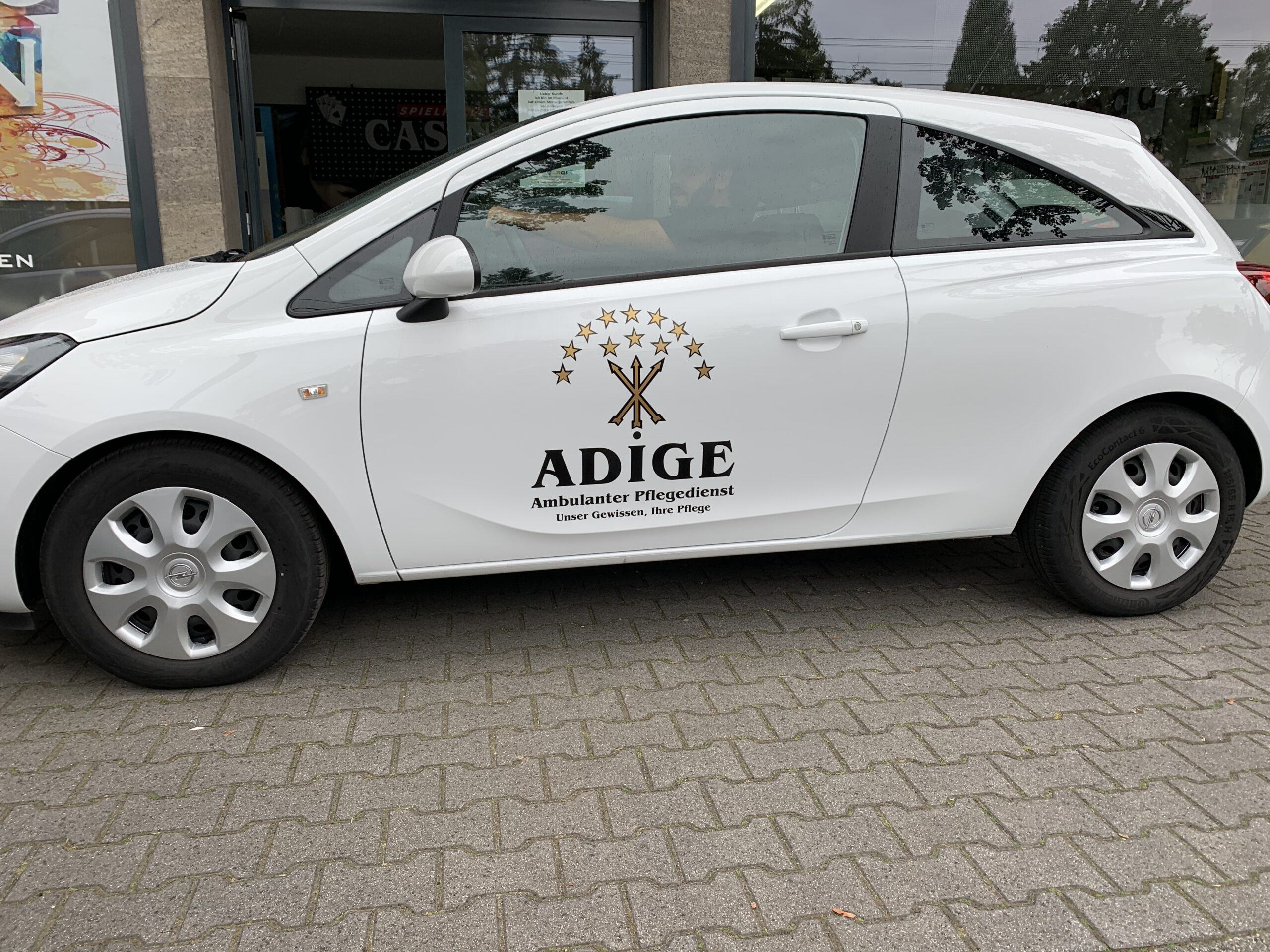Werbetechnik Arbeitsprobe