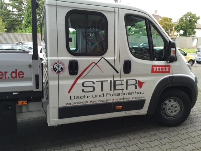 Werbetechnik Arbeitsprobe